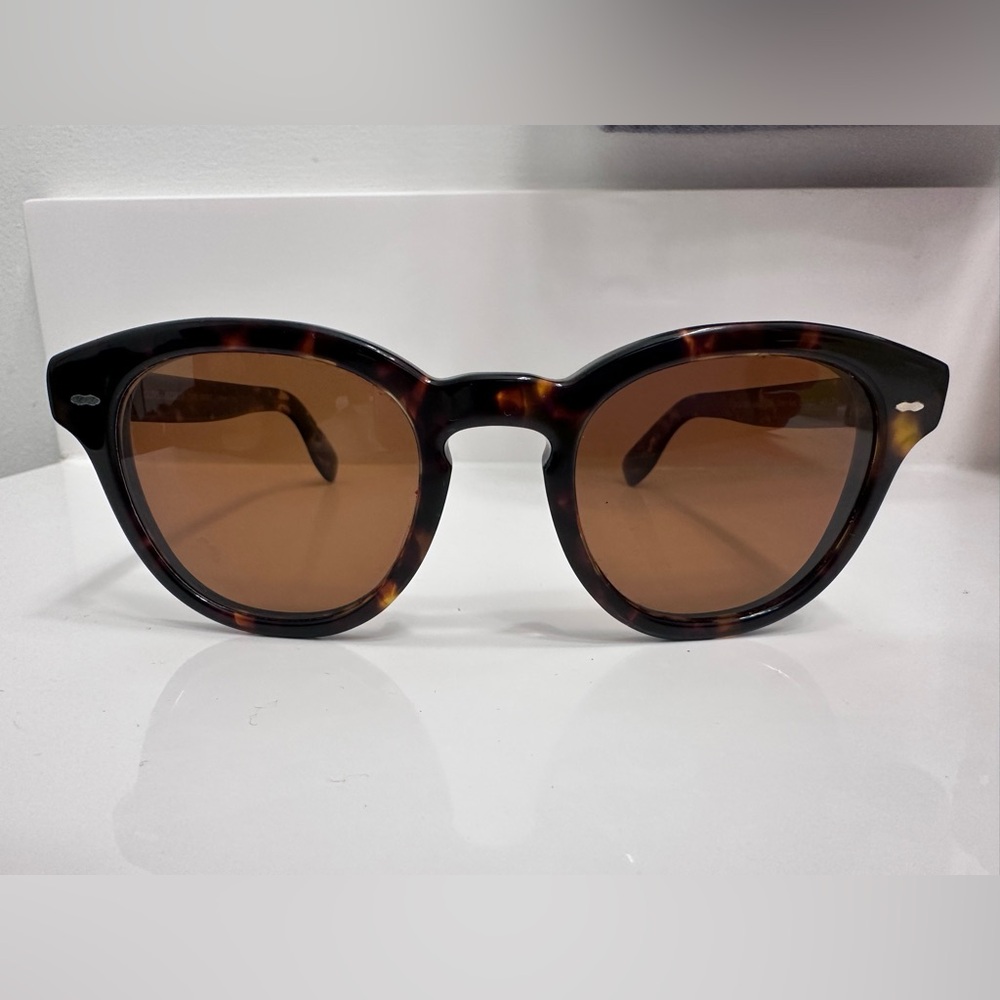 Oliver Peoples Cary Grant Sunglasses Tortoise Shell Eyewear 50-22-145